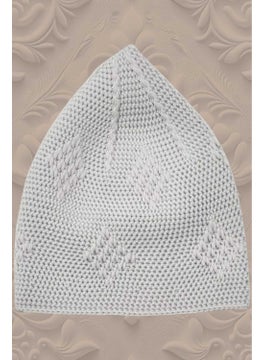 Hızırım Woven Knitted Patterned Skullcap Quality Prayer Cap  - Image 2