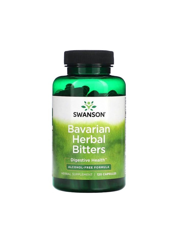 Bavarian Herbal Bitters, Alcohol-Free, 120 Capsules