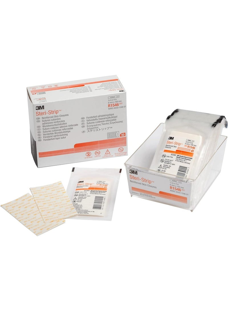 3M Steri-Strip R1546 Elastic Skin Sealing Tapes - 6 mm x 100 mm - Pack of 10 strips - Image 3