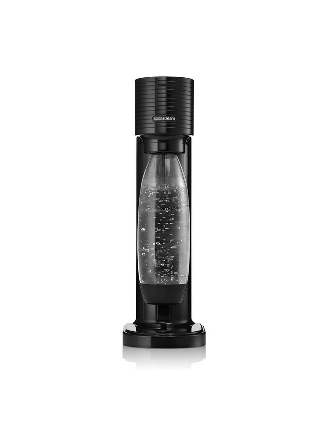 SodaStream صودا ستريم غايا صانع المياه الغازية، أسود - Image 1