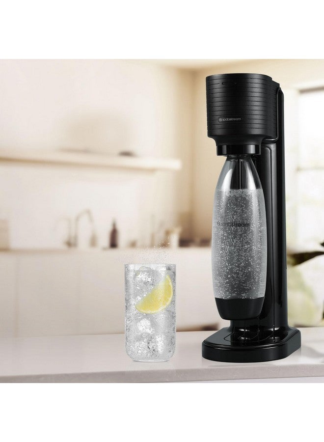 SodaStream صودا ستريم غايا صانع المياه الغازية، أسود - Image 2