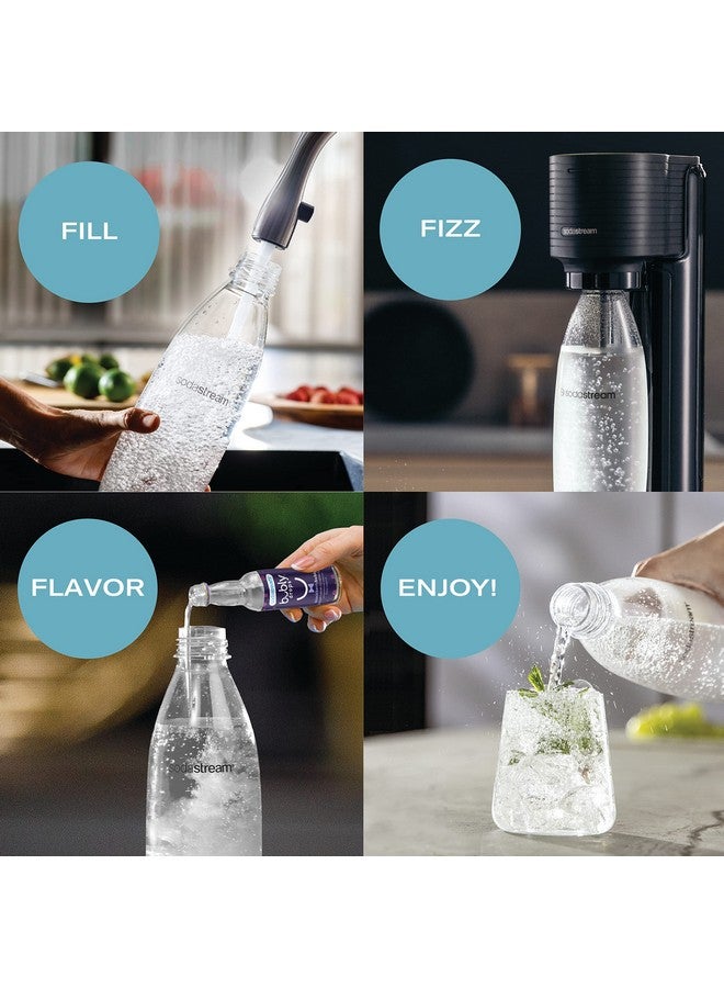 SodaStream صودا ستريم غايا صانع المياه الغازية، أسود - Image 4