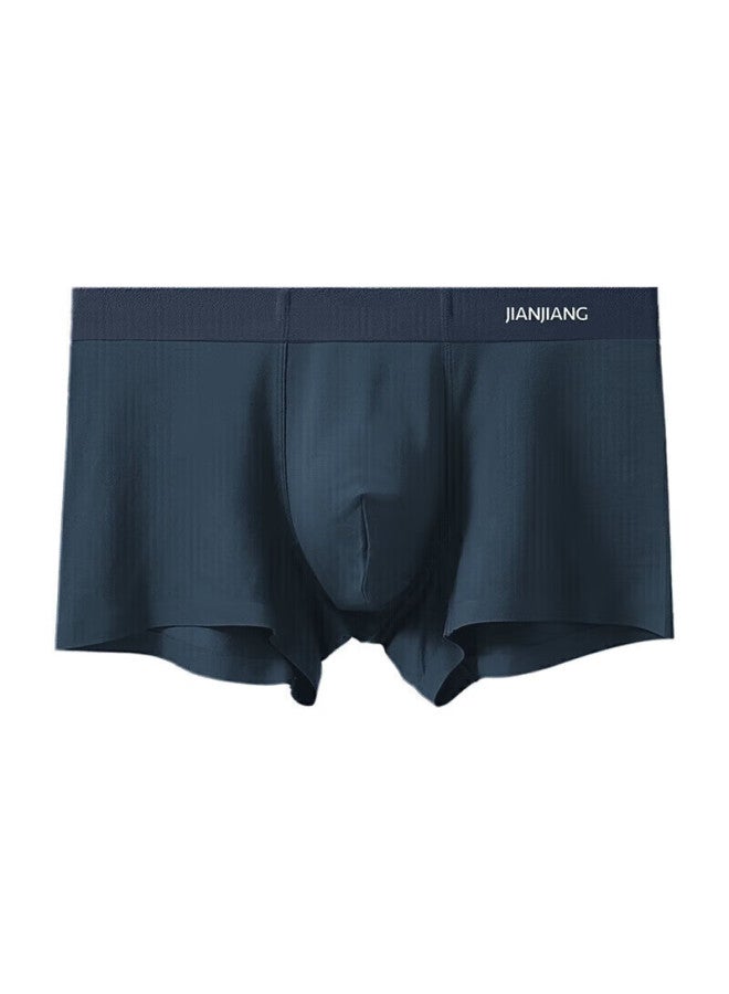 Athlete Jianjiang Men's Underwear Men's Four-corner 80s Silk Smooth Modal Flat-angle Pants 5a Antibacterial Seamless 3-pack - Image 1