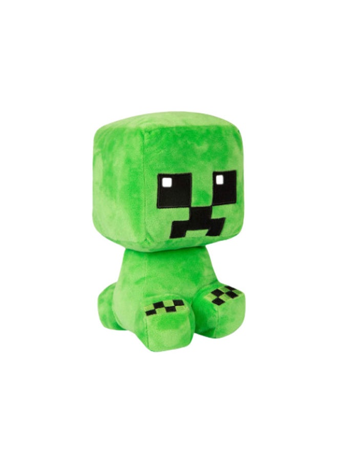 Minecraft Plush Doll Ender Dragon Turtle Sitting Posture Creeper Zombie Parrot Doll Dolphin Centipede Play-Specifications:Sitting Posture Is Brute Than 20cm