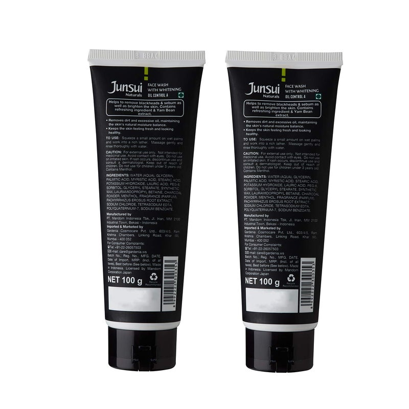 Junsui Naturals Face Wash Gel with Whitening Oil Control - Image 2