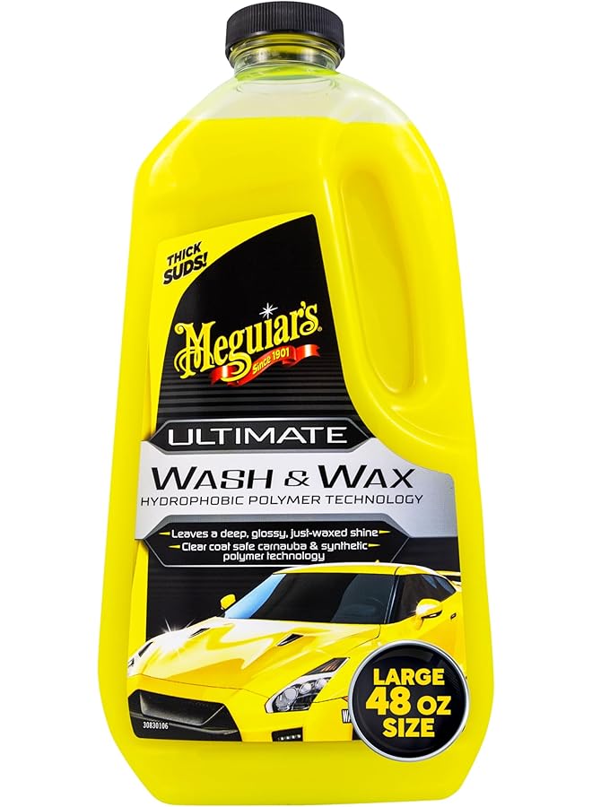 Meguiar's Ultimate Car Wash And Wax 1.4L, G17748, H10.375 - Image 1