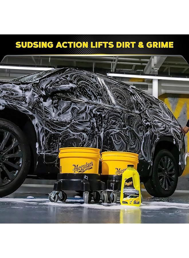 Meguiar's Ultimate Car Wash And Wax 1.4L, G17748, H10.375 - Image 3