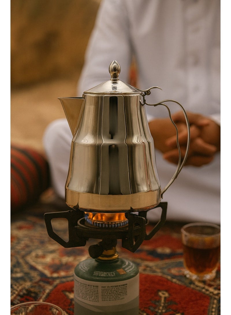 AL-GANNAS High Quality Stainless Steel Milk & Coffee Jug | 1.8L Capacity - Image 3