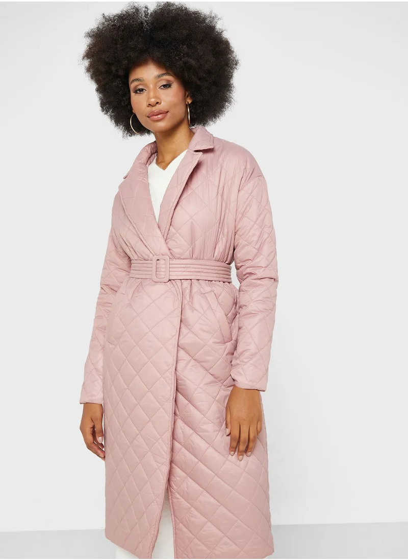 ELLA Belted Padded Coat
