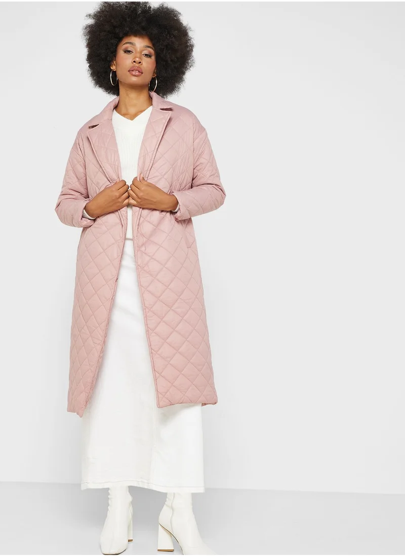 ELLA Belted Padded Coat