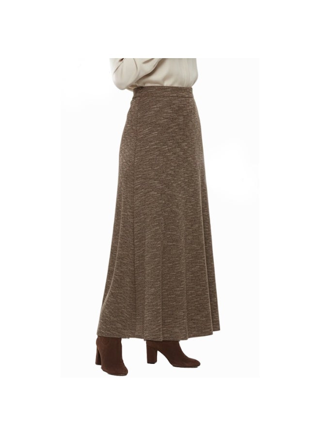 Smoky Egypt Tricot Boucle Maxi Circle Skirt-Havan - Image 3