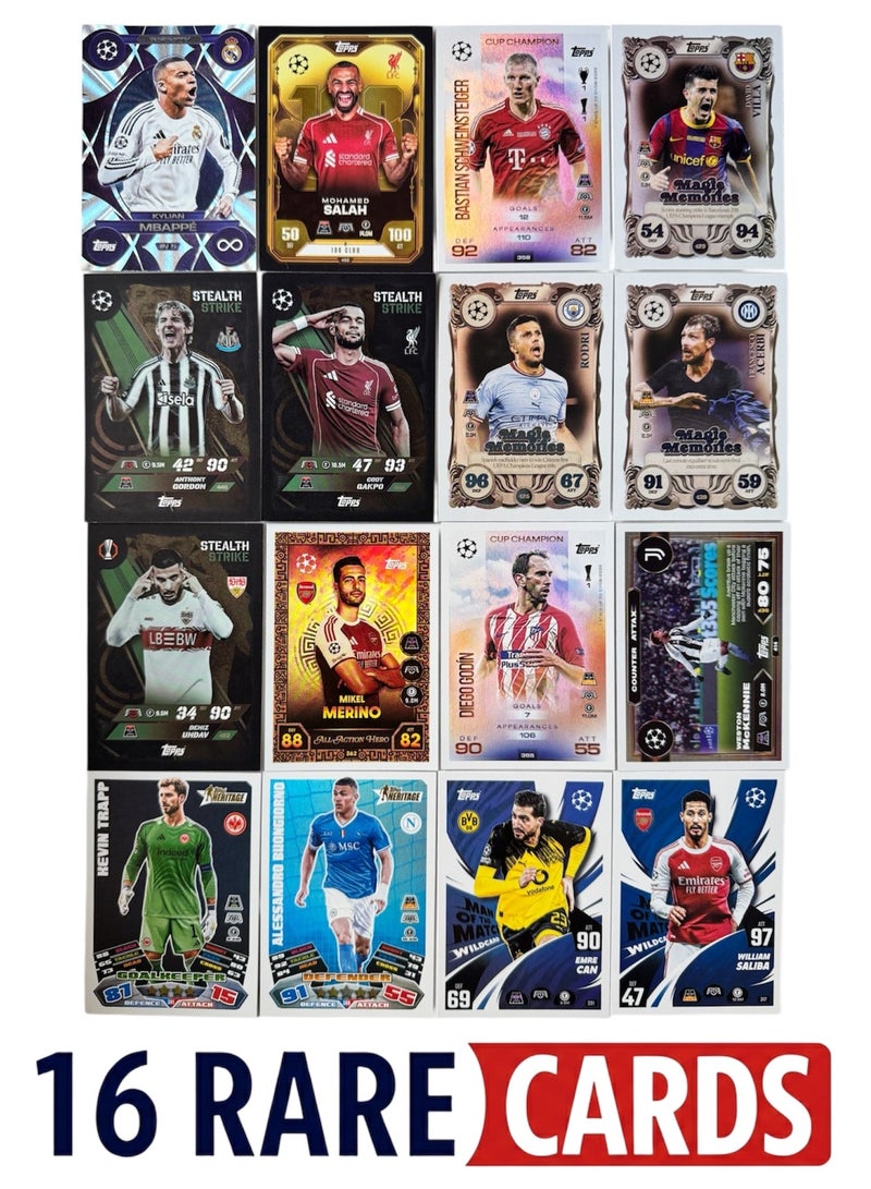 Topps Match Attax 25/26 - Bundle 46 Cards including Mbappe & Salah - Image 2