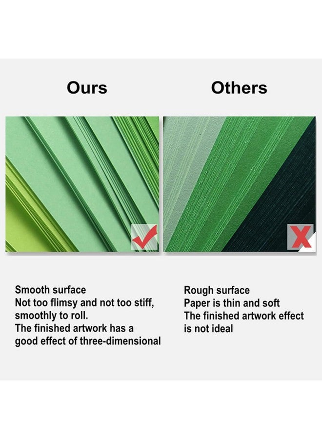 YURROAD Quilling Paper Set For Beginners With 36 Colors 900 Strips 3Mm Quilling Papers Quilling Template Board Quilling Comb Quilling Curling Coach Quilling Slotted Pen  - Image 3