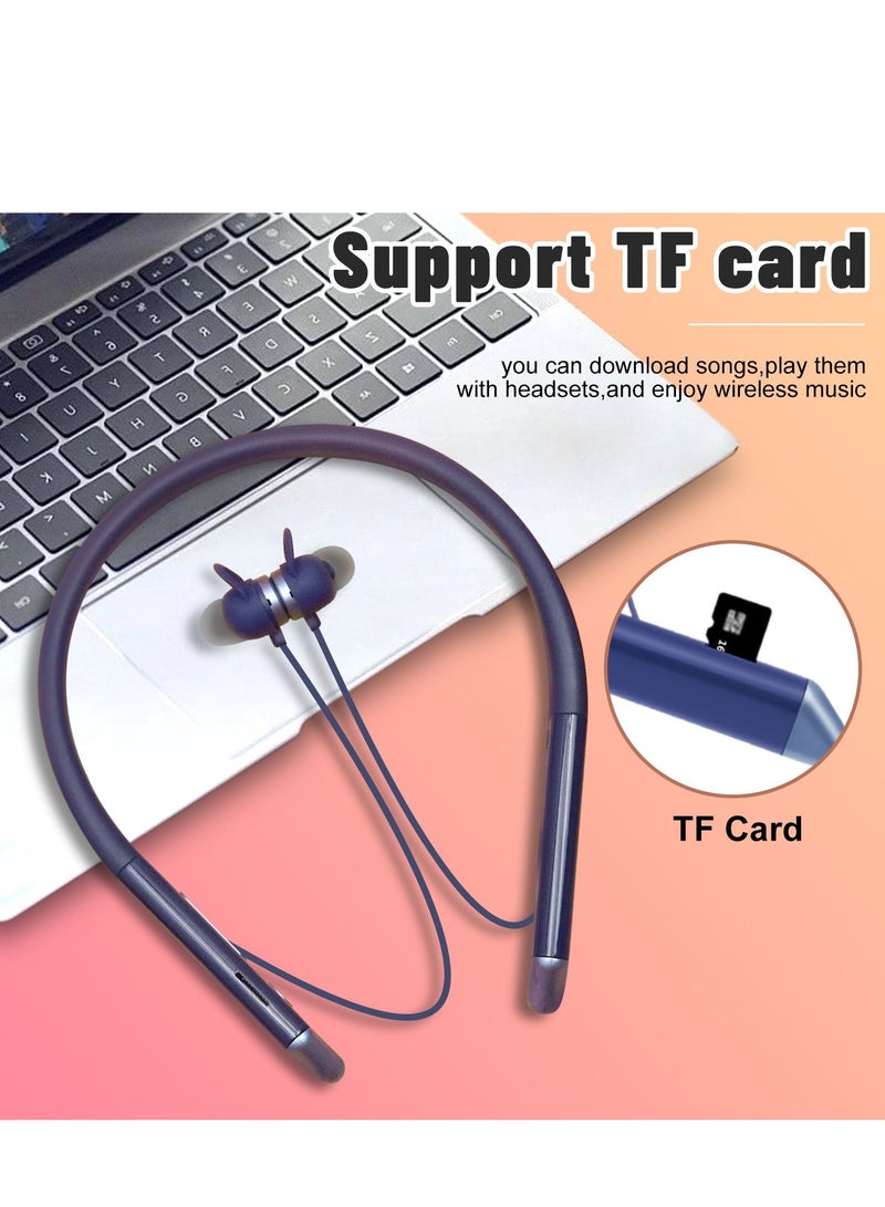 GULFLINK Wireless Neckband Earphone 260mah Blue - Image 3