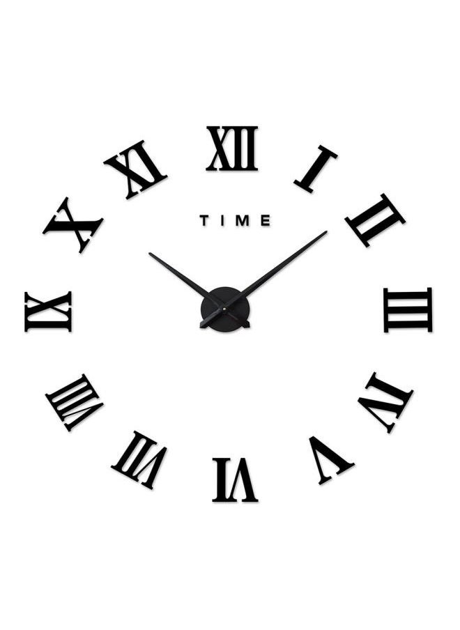 Folgandros Decorative Wall Clock Black  - Image 1