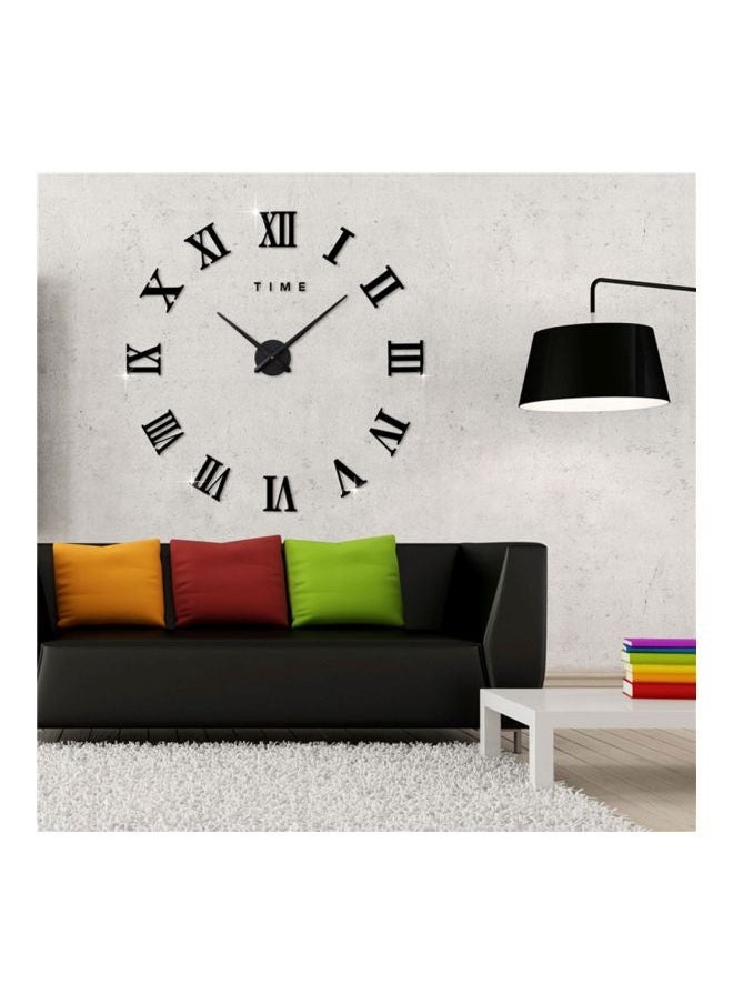 Folgandros Decorative Wall Clock Black  - Image 2