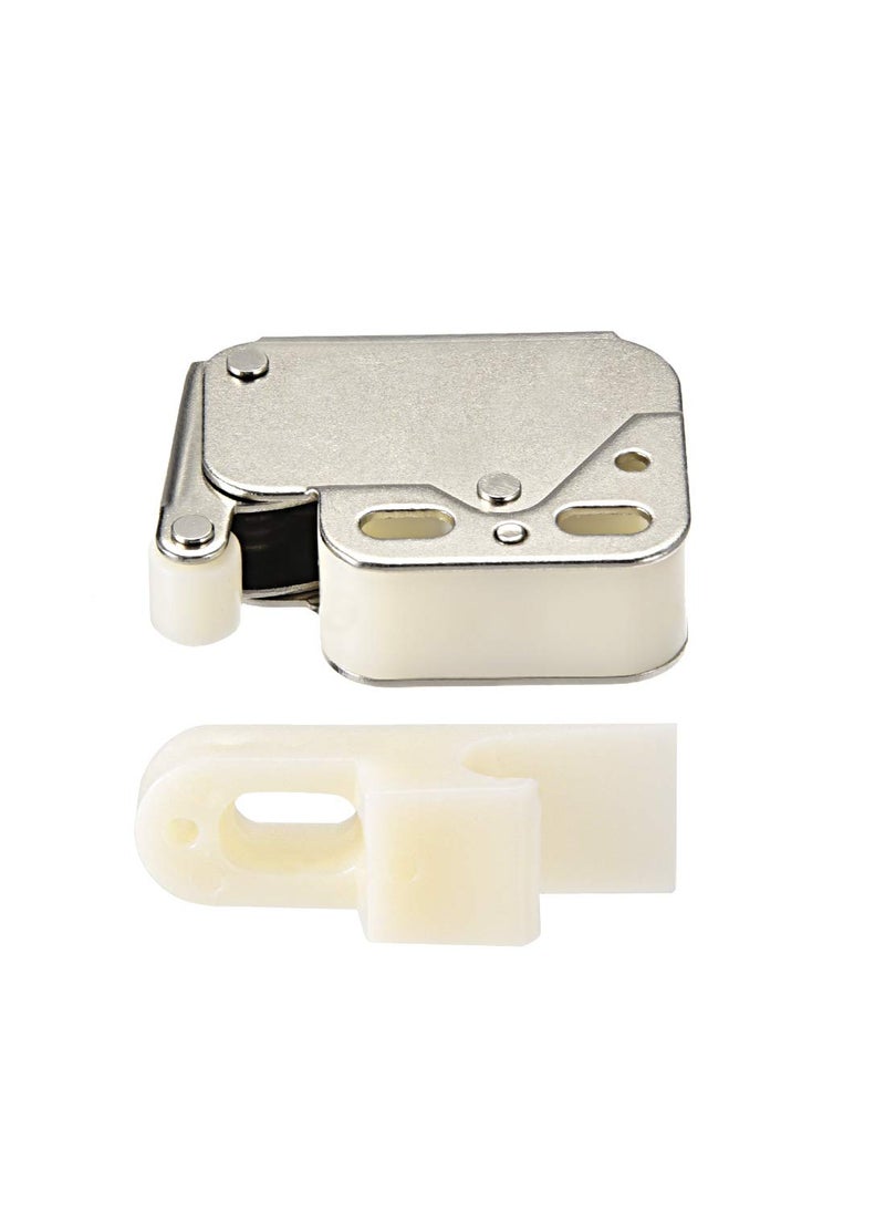 uxcell uxcell Cabinet Cupboard Spring Press Open Door Catch Tip Touch Push Latch 2pcs  - Image 3