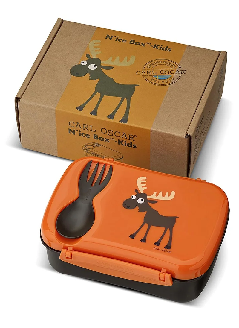 Carl Oscar Carl Oscar Sweden N'Ice Lunch Box™ 0.6L With Cooling Pack - Orange