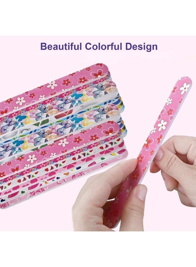 Professional Nail File Set 3 Pieces Premium Quality Multi-Purpose for Shaping, Smoothing and Polishing Natural & Artificial Nails with High Precision and No Damage Double-Sided Sanding Surface for Manicure & Pedicure with Precise Control and Smooth Finish Lightweight Portable Design Ideal for Home, Salon and Travel Durable Long Lasting Nail Care Tools Salon Quality Results for Perfect Nails - Image 3