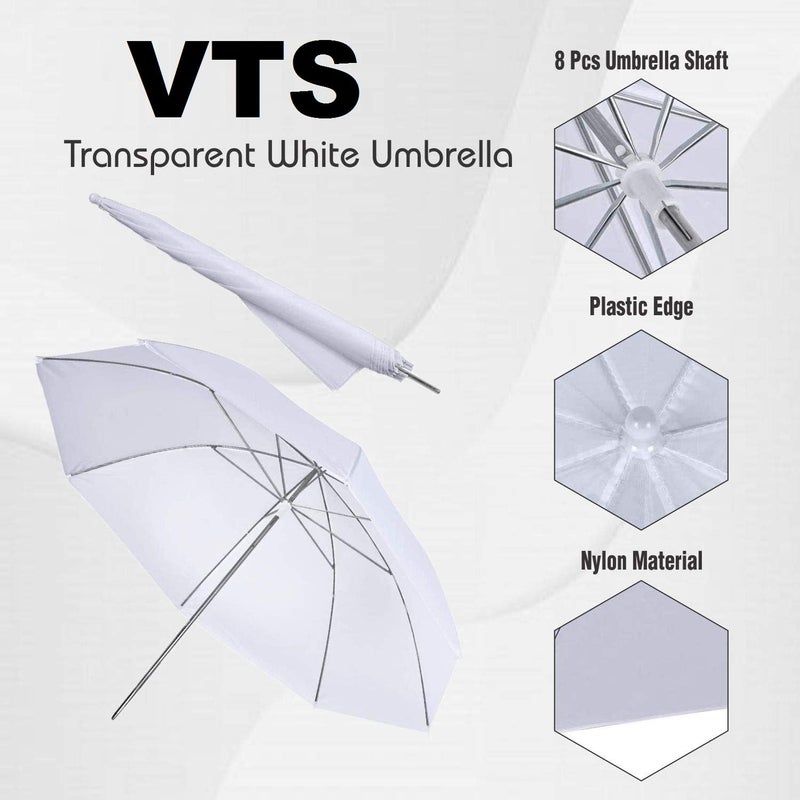 VTS Studio Home 33 Umbrella Stand Setup with Sungun Adapter | 9ft Stand | Umbrella | Bag for kit Mark I - Image 3
