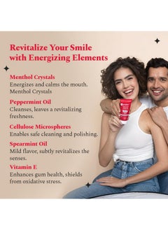 Perfora Super Fresh Toothpaste - 300 G (100G X 3) | Enamel Safe Teeth Whitening Toothpaste For Men & Women | Formulated With Imercare Perl White | Helps Prevent Bad Breath | Sls Free  - Image 5