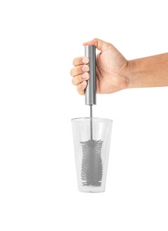 AL SANIDI Water bottle and cup cleaning brush, Gray, Size 37*4.5*1.8 Cm  - Image 4