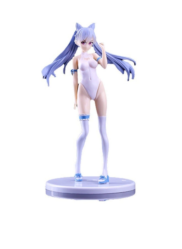 Genshin Impact Anime Character Swimsuit Kerqing, Kerqing Genshin Impact PVC Anime Statue Product Creative Character Role Playing Accessories Toy Gift for Genshin Impact Game Fans  - Image 1