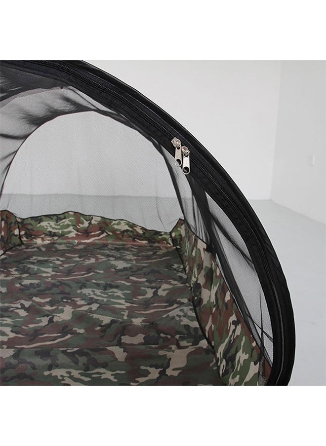 WINEENEE Mosquito Tent,Folding Netting Bed Tent,Portable Mosquito Netting with Bottom,Camping Tent Fine Mesh Mosquito Net for Adults Kids Travel Camping Backyards Canopy Outdoor  - Image 3