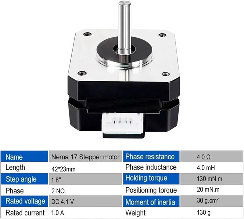 Kingroon KP3S 3D Printer Stepper Motor With Cable Replacement Part - Image 4