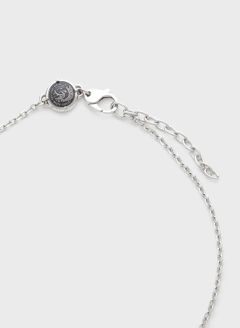 DIESEL Double Dogtags Necklace