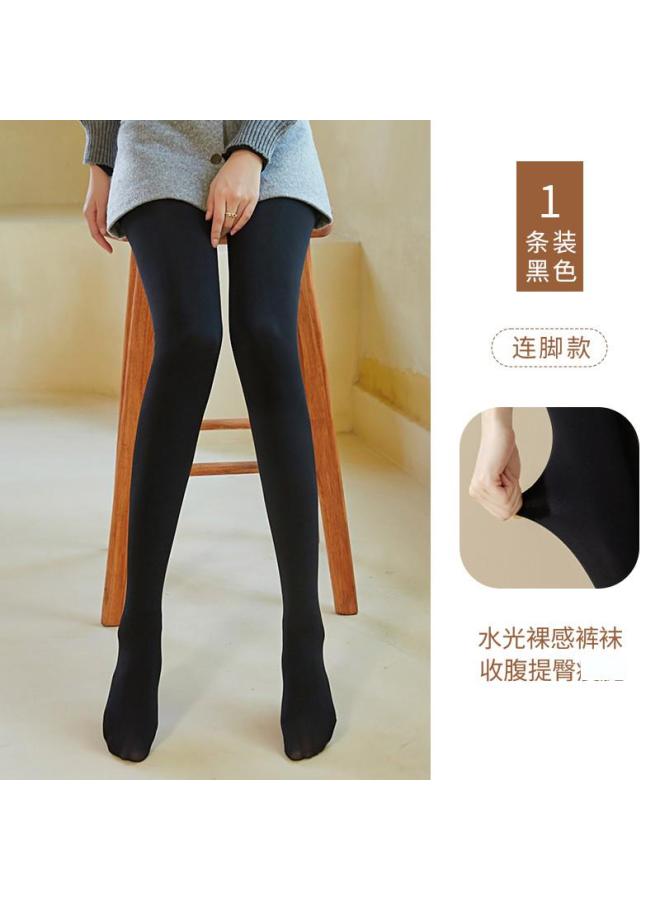 pincai Autumn And Winter Bare-Feel Nude Pantyhose For Women, Spring And Autumn Waterlight Socks, Slimming And Versatile Seamless Tights - Image 2