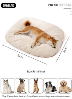 DUNISO Dog Bed, Non-Slip Pet Sofa Lounger Puppy Couch Removable Machine Washable Cover Cushion Big Cat Kennel Cot, Medium Large Adult Dogs Kitten Sleeping Mattress  - Image 4