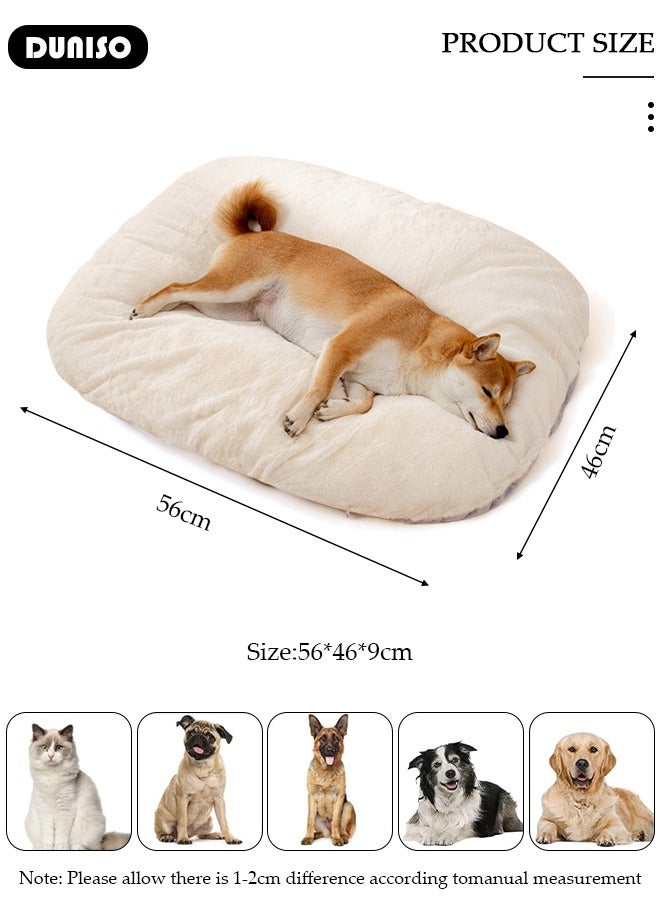 DUNISO Dog Bed, Non-Slip Pet Sofa Lounger Puppy Couch Removable Machine Washable Cover Cushion Big Cat Kennel Cot, Medium Large Adult Dogs Kitten Sleeping Mattress - Image 4
