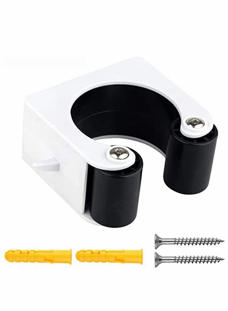 Wall Mount Bike Hanger Portable Vertical Storage Rack for Mountain Bicycles Indoor Cycling Display Black - Image 1