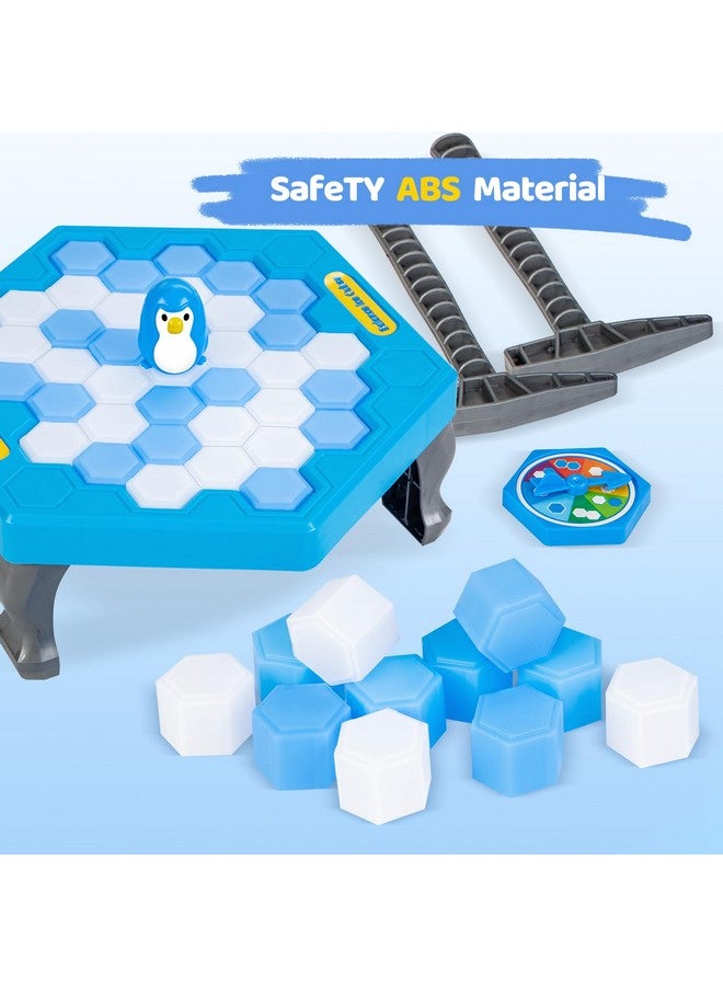 SS Save Penguin On Ice Game, Penguin Trap Break ice Activate Family Party Ice Breaking Kids Puzzle Table Knock Block - Image 3