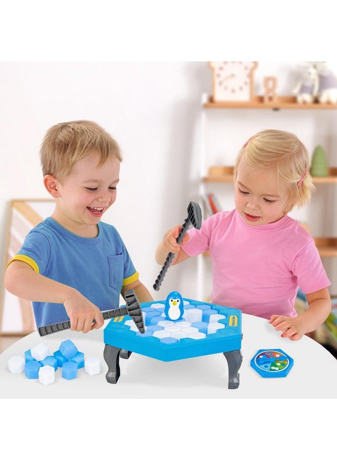 SS Save Penguin On Ice Game, Penguin Trap Break ice Activate Family Party Ice Breaking Kids Puzzle Table Knock Block - Image 2