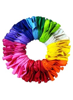 Vitacelli 100 PCS Party Balloons, Premium Assorted Colorful Balloons, Bulk Pack of Strong Latex Balloons for Birthday, Party,  Wedding, Anniversary and Vacation  - Image 1