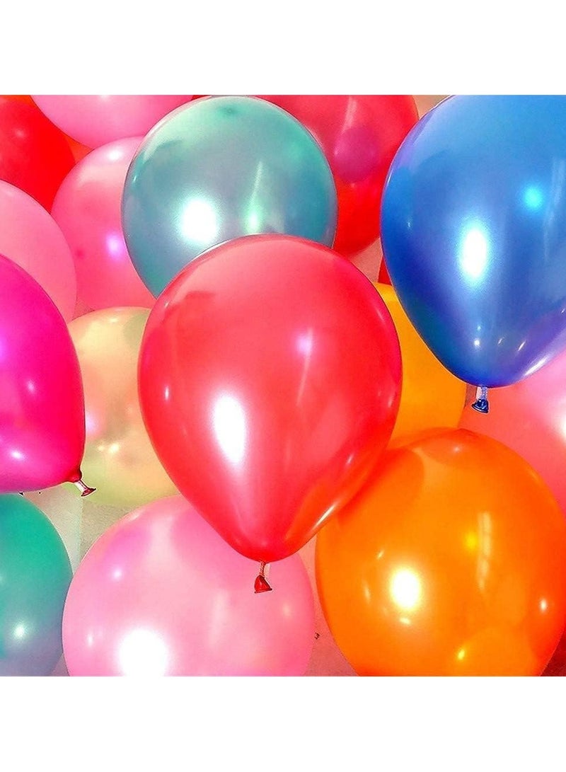 فيتاشيلي 100 قطعة من بالونات الحفلات، بالونات ملونة متنوعة ممتازة، عبوة كبيرة من بالونات اللاتكس القوية لأعياد الميلاد والحفلات وحفلات الزفاف والذكرى السنوية والعطلات - Image 5