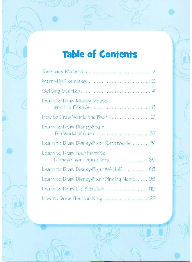 Learn To Draw Disney Celebrated Characters Collection - Image 3