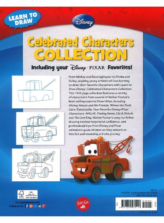 Learn To Draw Disney Celebrated Characters Collection - Image 2