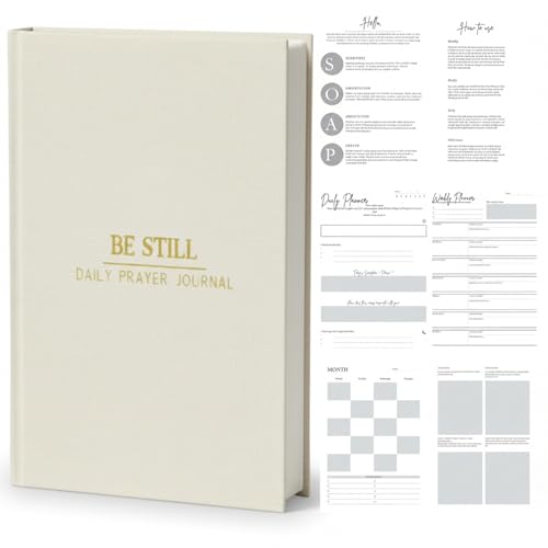 ilohaus Bible Journal & Prayer Journal for Woman – 180-Day Bible Study, Christian Journal for Women, Scripture & Sermon Notes Notebook, Bible Journal Women for Daily Prayer & Faith Reflection - Image 1