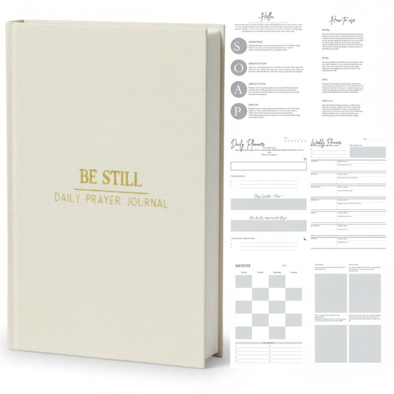 ilohaus Bible Journal & Prayer Journal for Woman – 180-Day Bible Study, Christian Journal for Women, Scripture & Sermon Notes Notebook, Bible Journal Women for Daily Prayer & Faith Reflection - Image 2