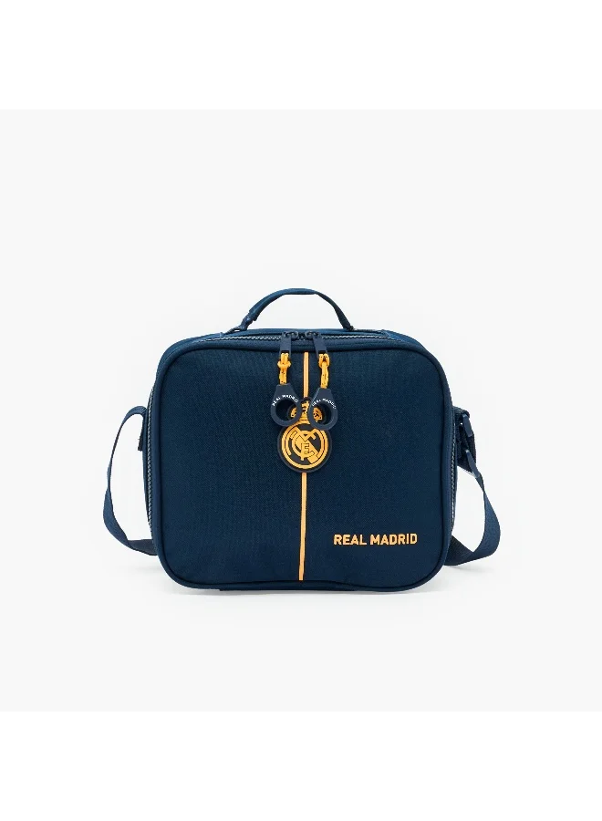 Real Madrid Real Madrid-Lunch Bag-1 Cmprt- (Polyester) Marine Blue \ 20X15X20