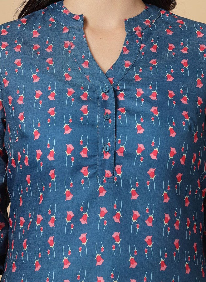 RAASSIO كُرتي مزخرف بالأزهار للنساء - Image 3