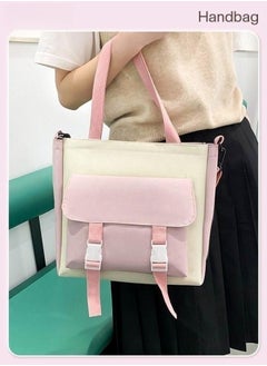 MIXDE 5-Piece Set of Backpack Fashion Women's New Oxford Cloth Backpack Junior High School School Student Bag  - Image 5