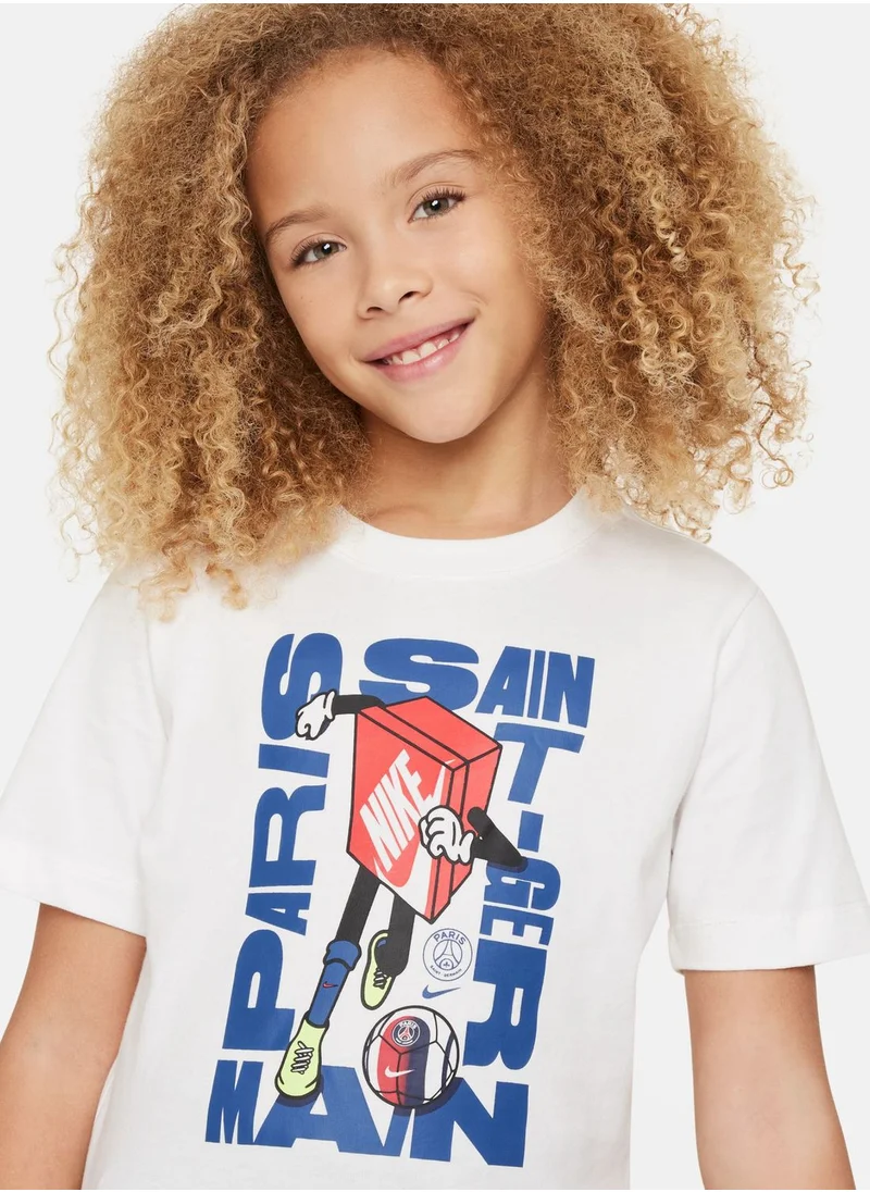 Nike Youth PSG Boxy T-Shirt