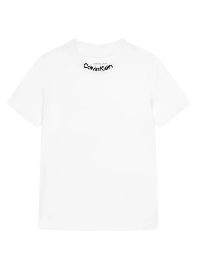 كالفن كلاين جينز Kids 2 Pack Logo Crew Neck T-Shirt