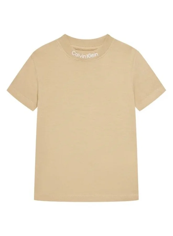 Calvin Klein Jeans Kids 2 Pack Logo Crew Neck T-Shirt