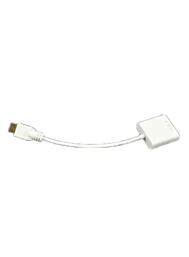 NIBEMINENT Hdmi To Vga Video Adapter White  - Image 2