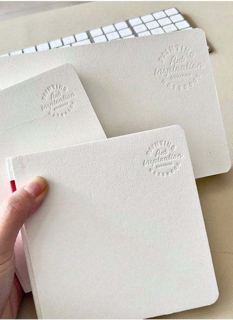 Versatile Portable Sketchbook - 200gsm Acrylic-Tilted Paper, 116 Pages for Creative Expression, 180-Degree Lay-Flat Design, Perfect for Acrylic Markers, Watercolor, and Inking, Mini Size for Easy Portability, Ideal for Artists and Art Stude